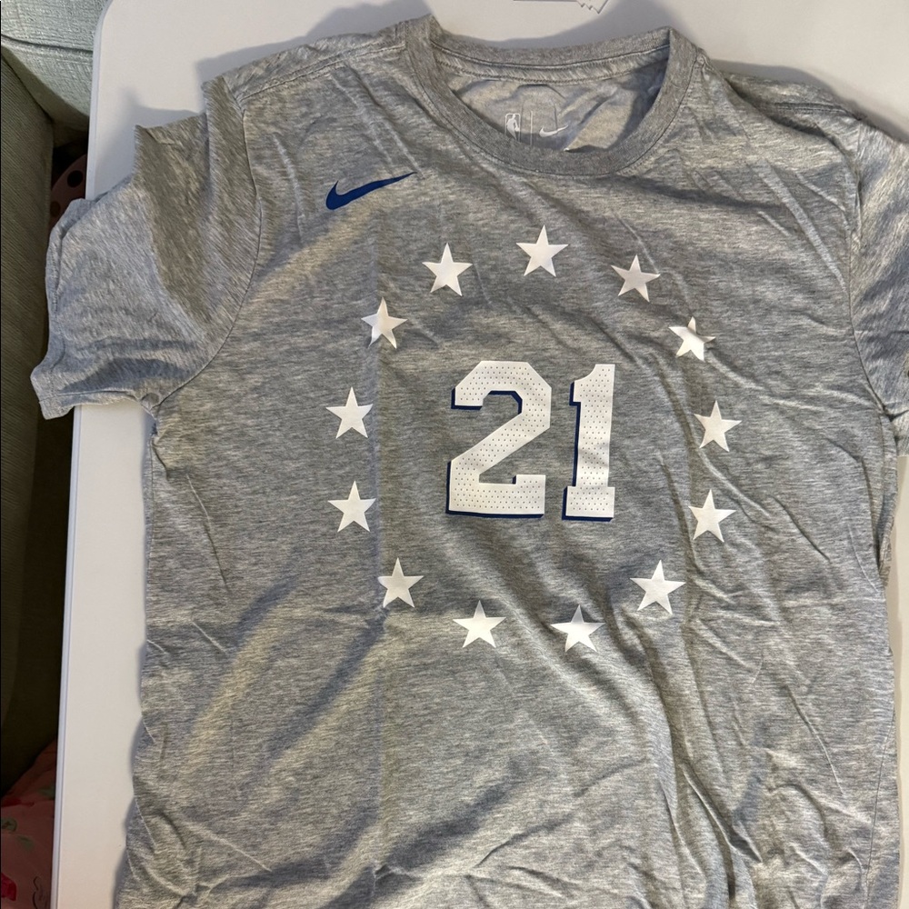 Nike City Edition Philadelphia 76ers Embiid Tshirt